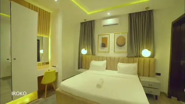 Video thumbnail for IROKO - Premium 3-Bedroom Penthouse Suite (With a Private Cinema, Balcony & Lake View)