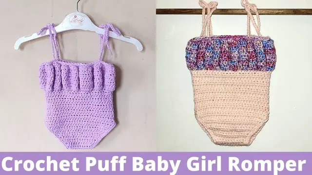Video thumbnail for How to Crochet Baby Romper Step by Step Tutorial | Toyslab Creations