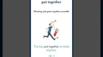 Video thumbnail for Put together meaning | put together sentences | Common English Idioms #shorts