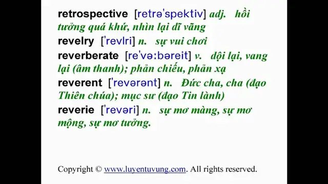 Video thumbnail for Essential Words for the GRE - Lesson 116