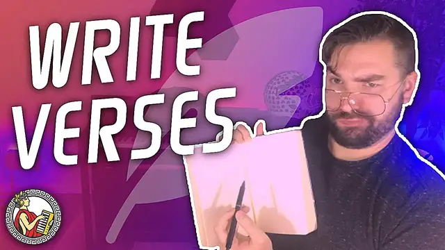 'Video thumbnail for How To Write Powerful Verses Step-By-Step'