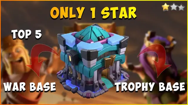 'Video thumbnail for Top 5 NEW TH13 WAR BASE 2023 - BEST Town Hall 13 TH13 CWL Base Clash of Clans'