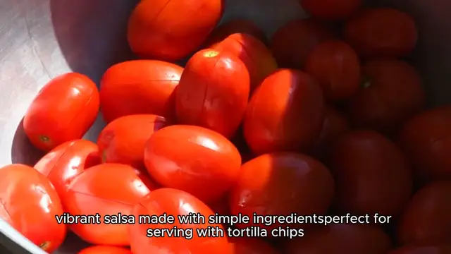 Video thumbnail for pico de gallo recipe