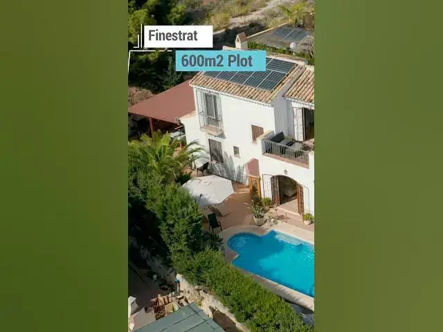 Video thumbnail for 😱Escape to the Luxurious life in Finestrat, Spain! Villa with pool and stunning sea views!!!