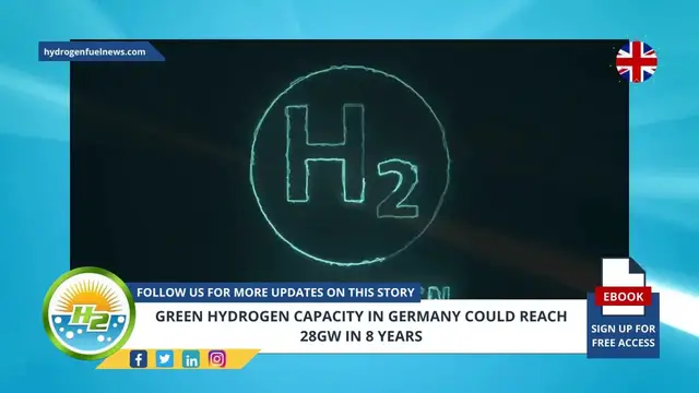 Video thumbnail for Green hydrogen capacity in Germany could reach 28GW in 8 years