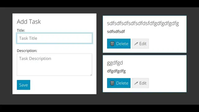 Video thumbnail for Build a Firestore & Bootstrap 4 Realtime Database CRUD Web App in Browser Using HTML5 & Javascript