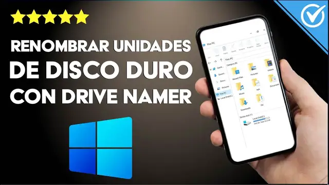 Video thumbnail for ¿Cómo renombrar una unidad de mi PC WINDOWS con Drive Namer?