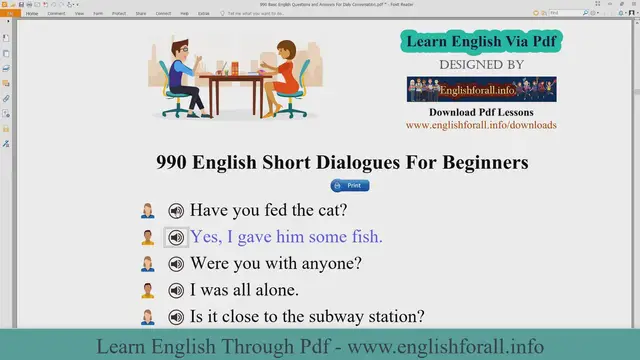 Video thumbnail for English Questions and Answers For Daily Conversation - Part 22
