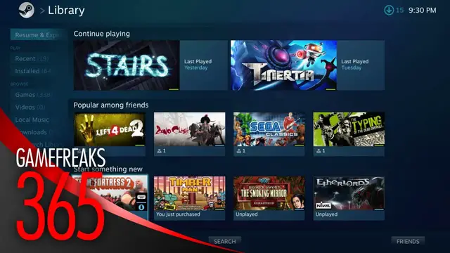 Video thumbnail for Steam Big Picture Mode Receives Major Update