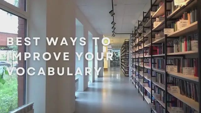 Video thumbnail for Best Ways To Improve Your Vocabulary