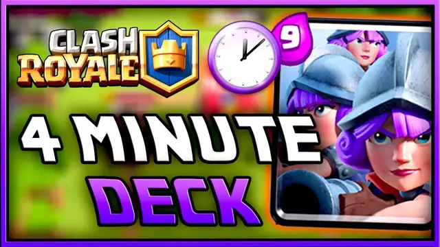 Video thumbnail for 3 MUSKETEERS SHOOTING UP THE COMPETITION IN THIS 4 MINUTE DECK YOU WILL SEE HOW!! CLASH ROYALE