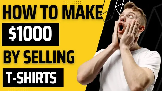'Video thumbnail for The Best Way to Make $1,000 Per Month by Selling T-shirts! 🤑🚀'