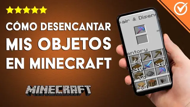 Video thumbnail for ¿Cómo desencantar mis objetos en MINECRAFT? - Quita los hechizos a tus Armas