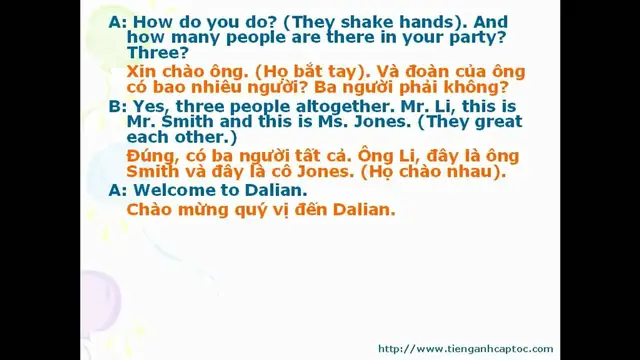 Video thumbnail for English for Business - Unit 02 - Dialogue 001