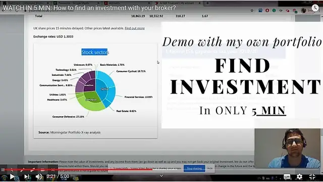 'Video thumbnail for ✅ How to find an investment?'