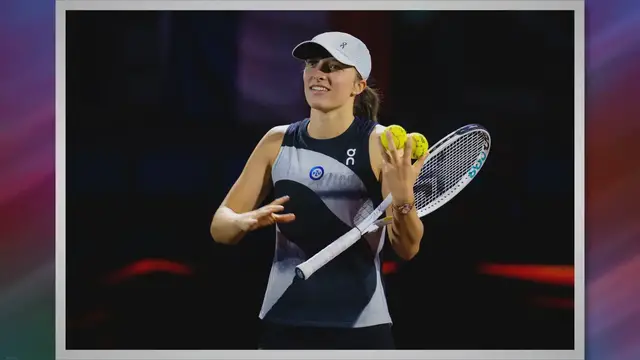 Video thumbnail for New tennis fashion era started in Stuttgart: WTA No.1 Iga Swiatek played her first match in On apparel