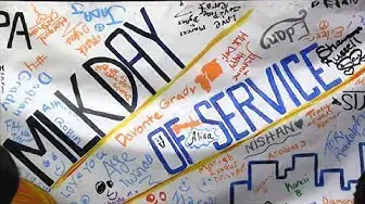 Video thumbnail for MLK Day Of Service