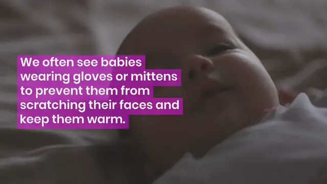 Video thumbnail for When Should Baby Stop Wearning Mittens