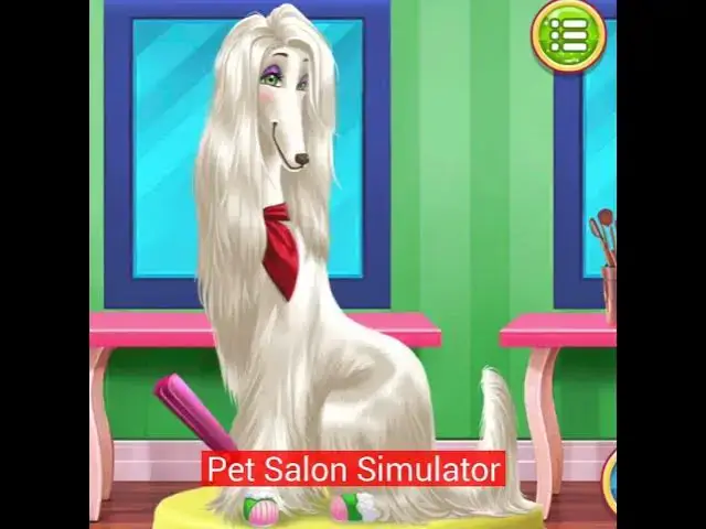 Video thumbnail for Pet Salon Simulator #browsergame #beautygames #mousegames #animalgames #doggames #dressupgames
