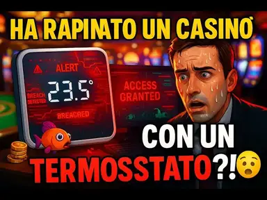 'Video thumbnail for Ecco come un TERMOSTATO ha RAPINATO un casinò 😱#hack'