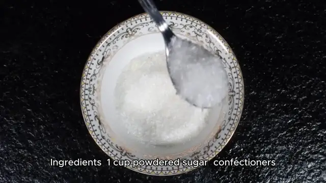 Video thumbnail for lemon glaze recipe