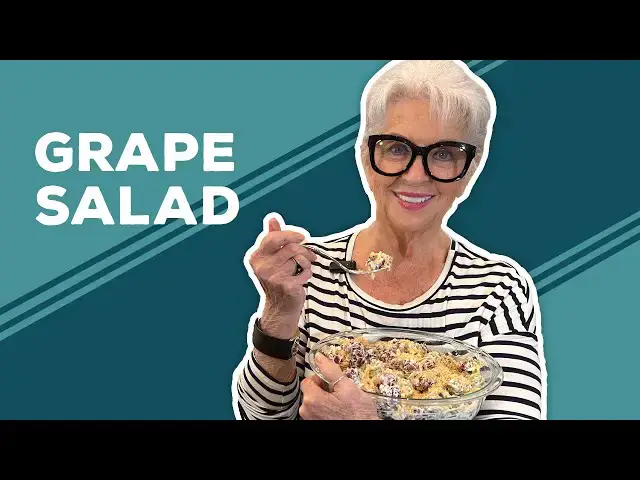 Video thumbnail for Love & Best Dishes: Grape Salad Recipe | Summer Dessert Recipes