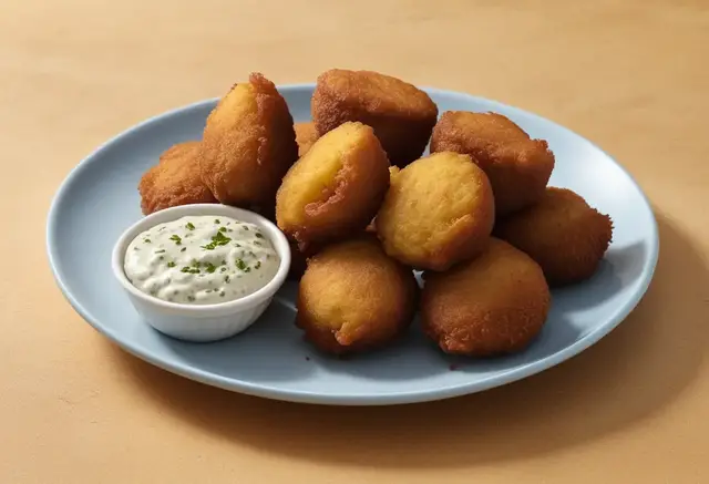 Video thumbnail for hush puppies recipe