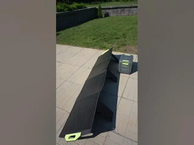 Video thumbnail for Fossibot SP200 200W Solar Panel Quick Review #fossibot #sp200 #solar #solarpanel #letthelightin