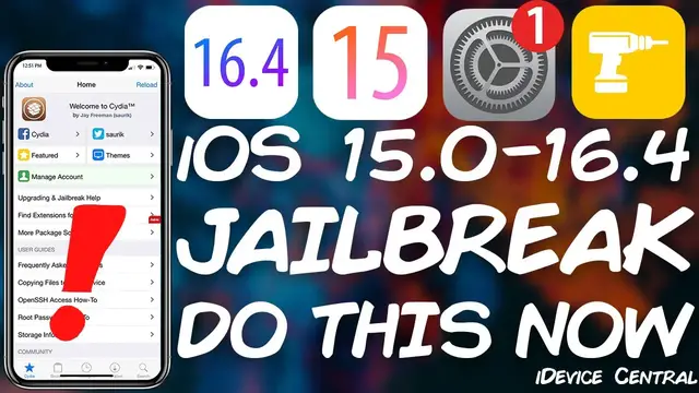 Video thumbnail for iOS 15.0 - 16.4 JAILBREAK News: IMPORTANT PSA! Apple Forgot This! DO This Right Now!