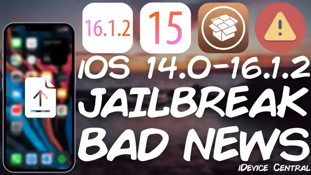 Video thumbnail for iOS 14.0 - 16.1.2 JAILBREAK & DOWNGRADE News: iOS 16.1.2 DelayOTA Profile EXPIRED! What This Means