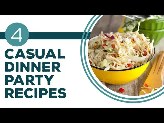 Video thumbnail for Full Episode Fridays: Company's Coming - 4 Casual Dinner Party Recipes | Easy Recipes for Dinner