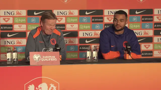 Video thumbnail for Koeman grijnst na vraag over Valente