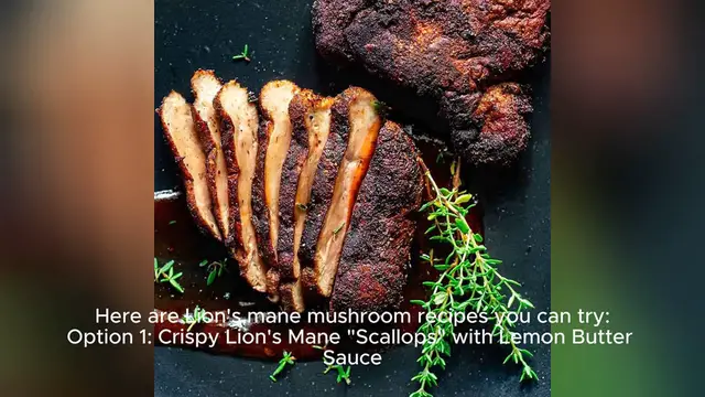 Video thumbnail for lions mane recipe