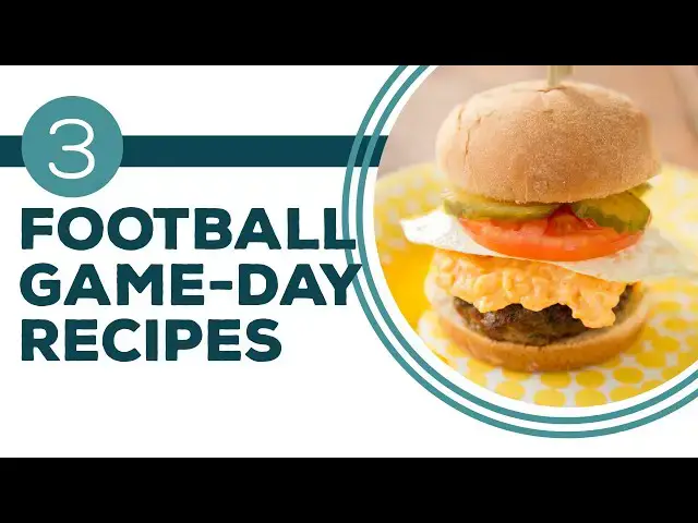 Video thumbnail for Full Episode Fridays: Game Day Treats - 3 Football Game-Day Recipes