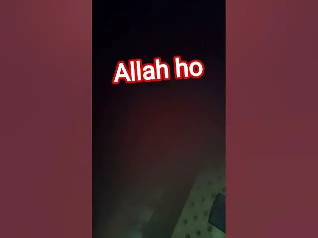 Video thumbnail for Allah Ho #islamicstoriesinurduandhindi #lifeisbutadream #beautiful
