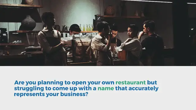 Video thumbnail for 600+ Good Restaurant Names Ideas to Beat the Competition