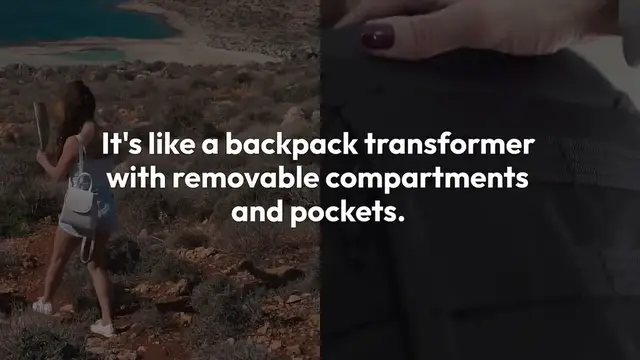 Video thumbnail for Bagsmart Xpedition Modular Backpack – The Ultimate Travel Companion