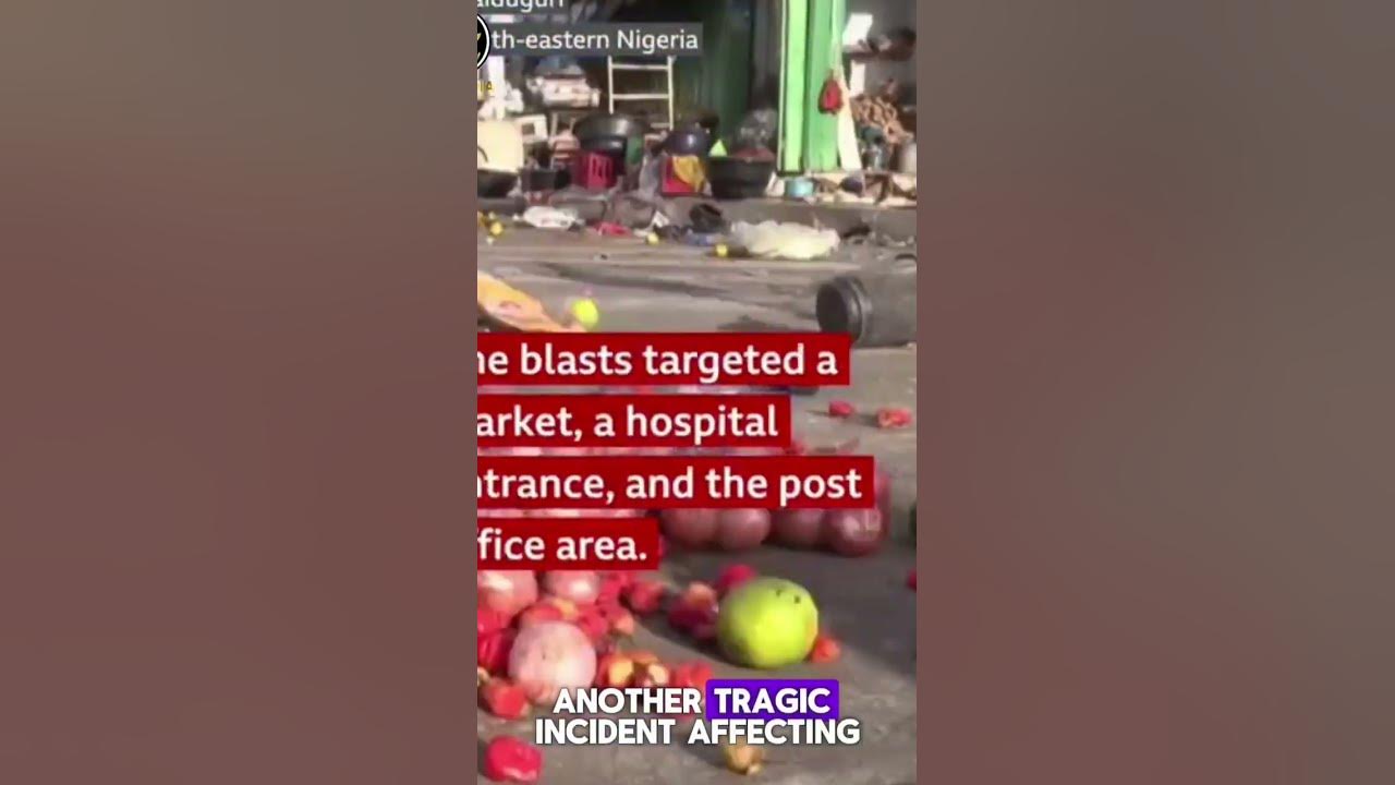Video thumbnail for Suspected Suicide Attacks Kill At Least 23 In North-east Nigeria #selemediaafrica #selemedia