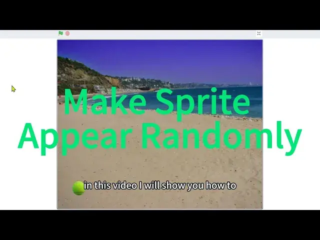Video thumbnail for How To Make Scratch Sprite Appear Randomly On Stage