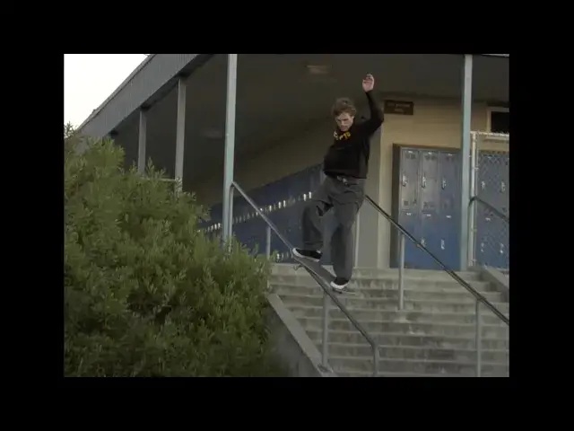 'Video thumbnail for Skating My First Handrail - Raw Footage'