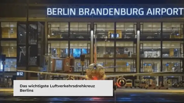 'Video thumbnail for Flughafen Berlin Brandenburg: Hauptstadtflughafen im Überblick'