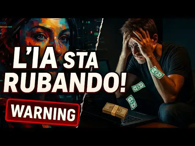 'Video thumbnail for “NON È UN’OPERA D’ARTE. È UNA MINACCIA.” — L’IA STA RUBANDO TUTTO'