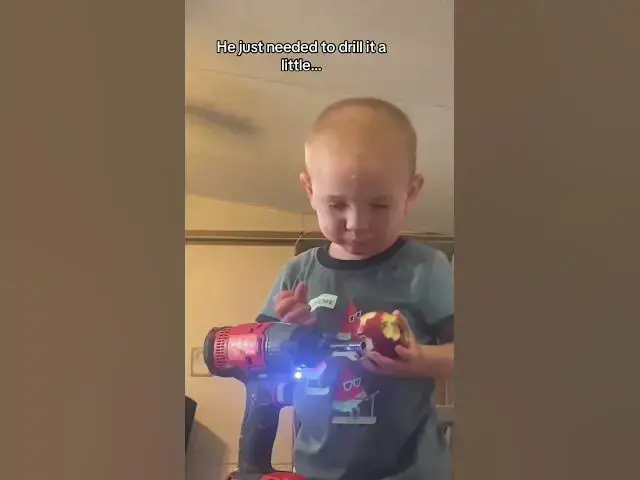 Video thumbnail for It makes it taste better or something 😂 #Toddler #Apple #ToddlerParent #Drill #Group7