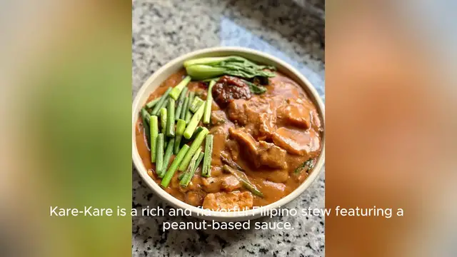 Video thumbnail for kare kare recipe