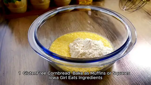 Video thumbnail for gluten free cornbread recipe
