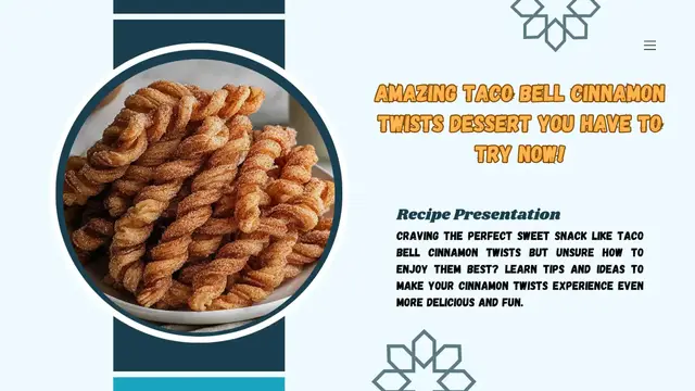 Video thumbnail for Amazing Taco Bell Cinnamon Twists Dessert You Have to Try Now!