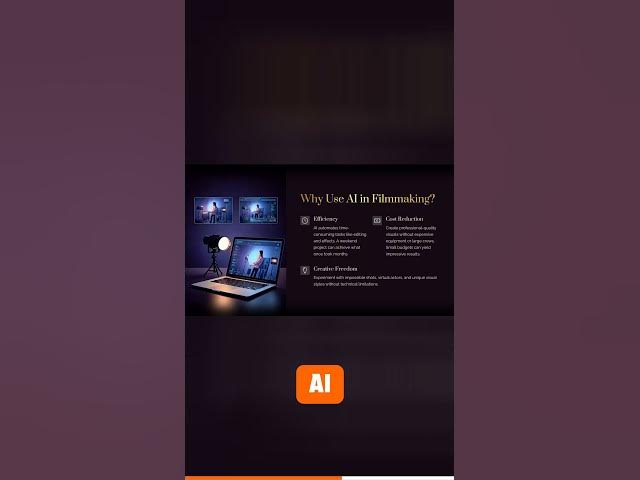 Video thumbnail for Advantages of AI in Filmmaking