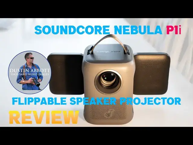 Video thumbnail for soundcore Nebula P1i Smart Projector w/ Flippable Speakers Review