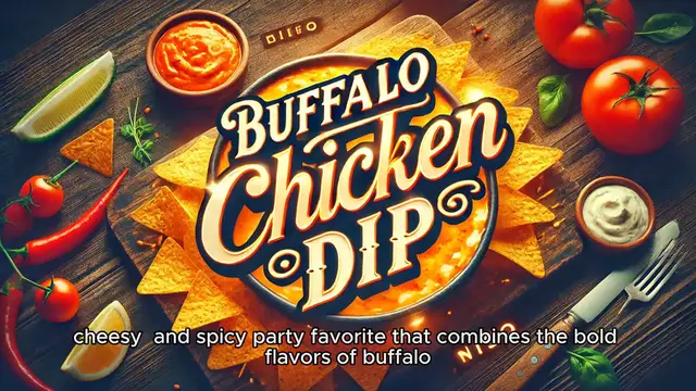 Video thumbnail for Buffalo Chicken Dip