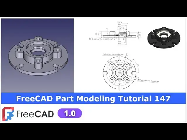 'Video thumbnail for FreeCAD Part Modeling Tutorial 147 | FreeCAD Tutorial | 3D Modeling | Learn FreeCAD | Mechnexus |'